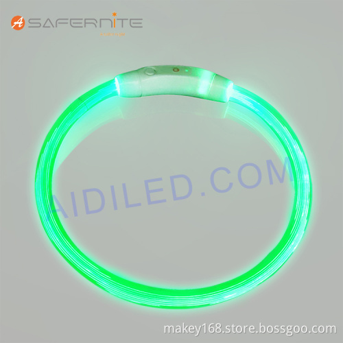 Glow In The Dark Light Up Safety Dog Cat Collars